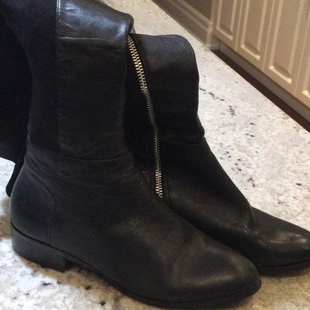 Michael Kors Black Over the Knee Boots